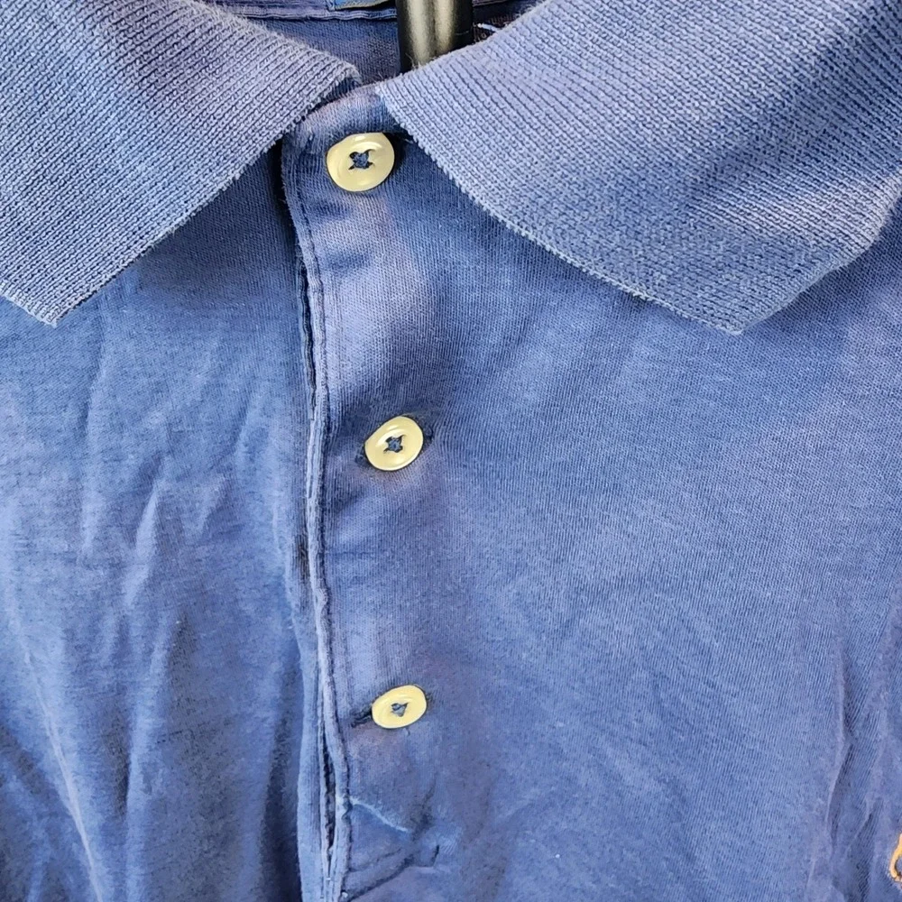 Blue Polo Ralph Lauren Polo Shirt Oversized Size 2‎ XB